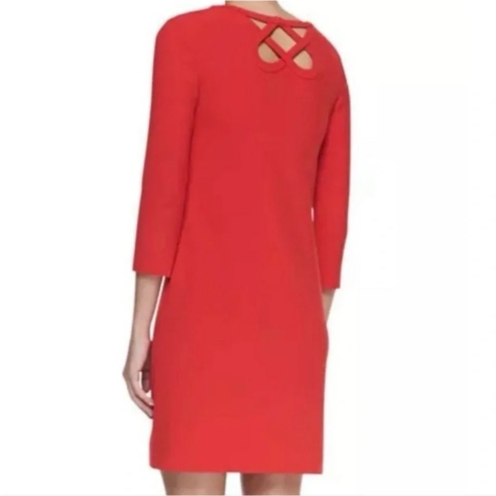 DIANE VON FURSTANBURG DVF Poppy Red Carmen Cutout Mini - Picture 6 of 12